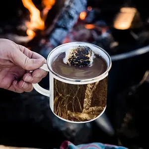 Straw Shoes And Charcoal Irons Enamel Mug