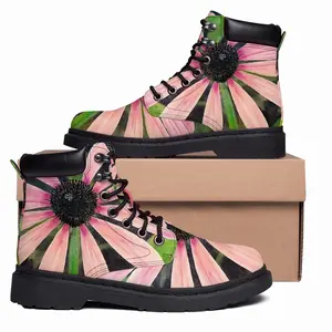 Men Pink Encenecia Mid Top Boots