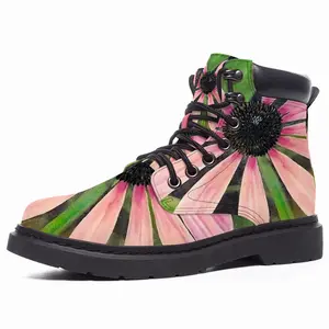 Men Pink Encenecia Mid Top Boots