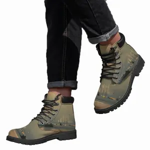 Men Sailboats A Mid Top Boots