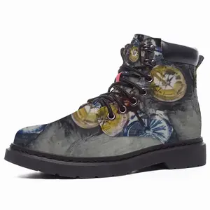 Men Bikers Mid Top Boots