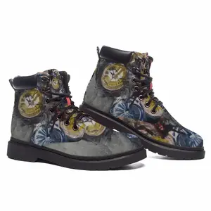 Men Bikers Mid Top Boots