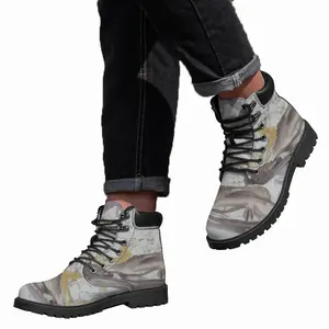 Men Interior Scene Mid Top Boots