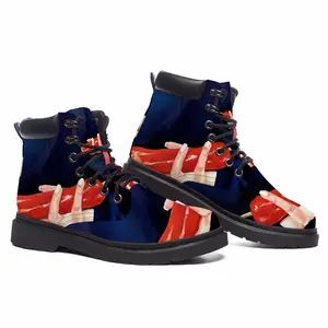 Men Red Pepper Mid Top Boots