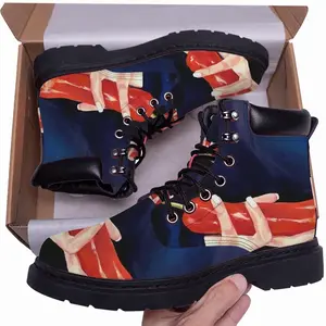 Men Red Pepper Mid Top Boots