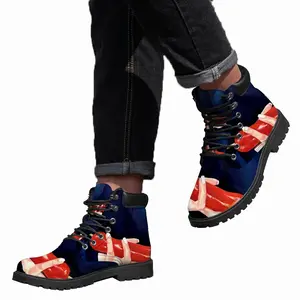 Men Red Pepper Mid Top Boots