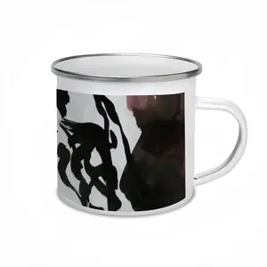 Two Profiles Enamel Mug