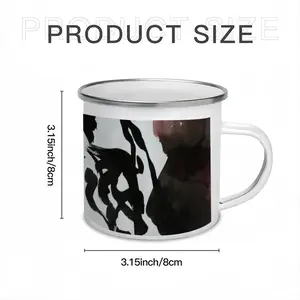 Two Profiles Enamel Mug