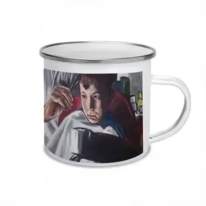 First Haircut Enamel Mug