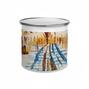 Davey Driveway Enamel Mug