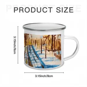 Davey Driveway Enamel Mug