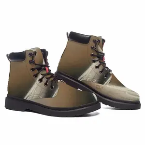 Men Sailboats Mid Top Boots