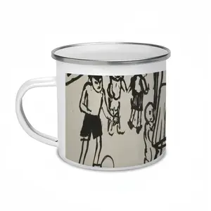 Street Kids Enamel Mug