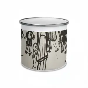 Street Kids Enamel Mug