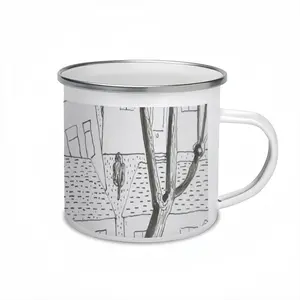 Trees Enamel Mug