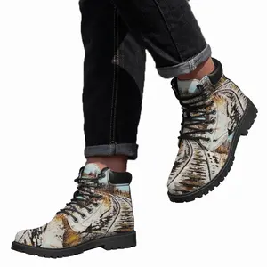 Men Snowy Sidetrack Mid Top Boots