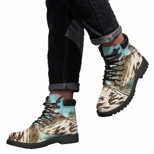 Men Oval Sidetrack Mid Top Boots