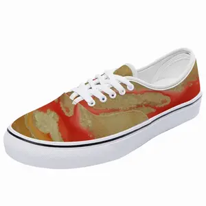 Men Skeleton Fish Low Top Shoes (Foam)