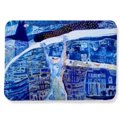 True Blue Flannel Mats Carpet (1.48mx2.03m)