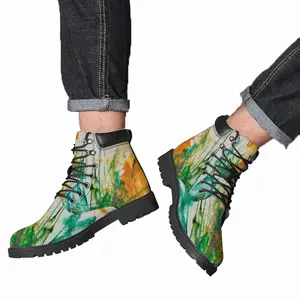 Men Spring Mid Top Boots