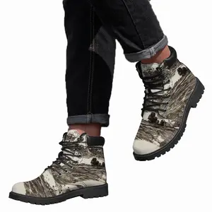 Men Parisian Pavement Mid Top Boots