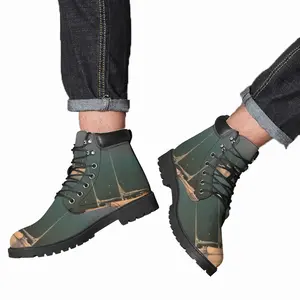 Men Sailboats D Mid Top Boots