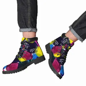 Men Viva Magenta Mid Top Boots