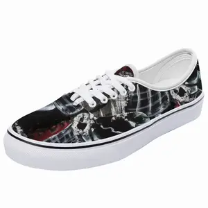 Men Madri In Black Low Top Shoes (Foam)