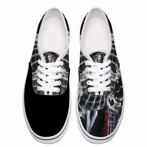 Men Madri In Black Low Top Shoes (Foam)