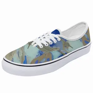 Men Through The Wave Glass Low Top Shoes (Foam)