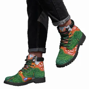 Men Verdant Curtain Mid Top Boots