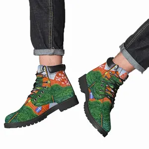 Men Verdant Curtain Mid Top Boots