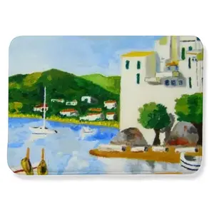 Cadaques (Spain) Flannel Mats Carpet (1.48mx2.03m)