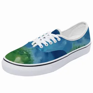 Men Waves Of Grass Left Panel Low Top Shoes (Foam)