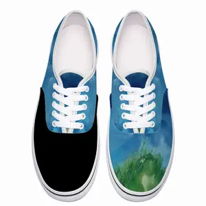 Men Waves Of Grass Left Panel Low Top Shoes (Foam)