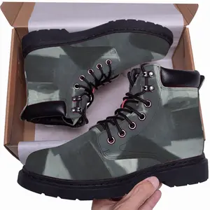 Men Dark Threat Mid Top Boots