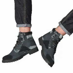 Men Dark Threat Mid Top Boots