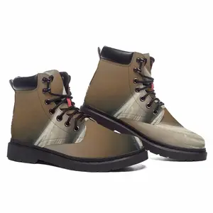 Men Sailboats Under The Thunder Mid Top Boots