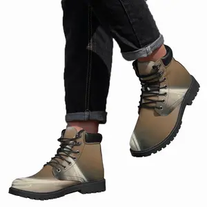 Men Sailboats Under The Thunder Mid Top Boots