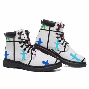 Men Starry Night Mid Top Boots