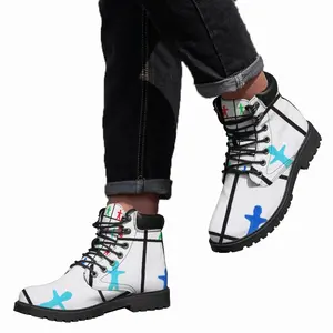 Men Starry Night Mid Top Boots