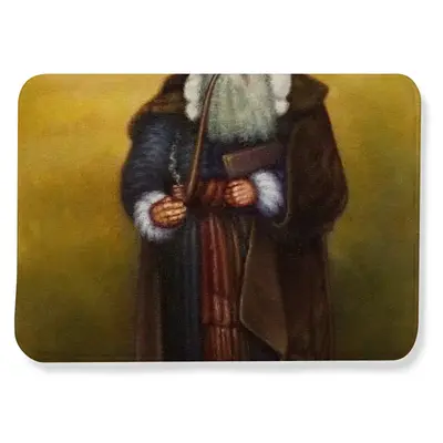 Rabbi From Old Krakow Flannel Mats Carpet (1.48mx2.03m)