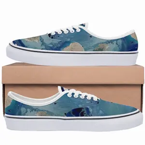 Men Water Creature Cropped Low Top Shoes (Foam)