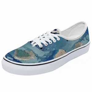 Men Water Creature Cropped Low Top Shoes (Foam)