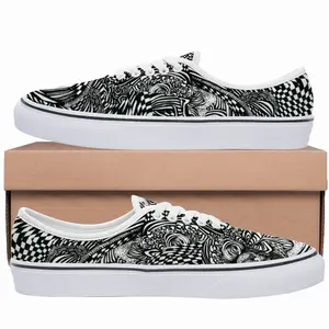 Men Liquid Skull Low Top Shoes (Foam)