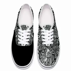 Men Liquid Skull Low Top Shoes (Foam)