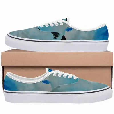 Men Black Silverturquoise Animal Spirit Low Top Shoes (Foam)