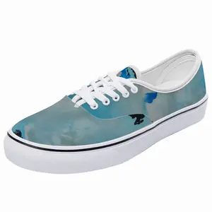 Men Black Silverturquoise Animal Spirit Low Top Shoes (Foam)