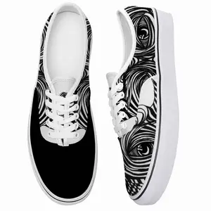 Men Owl Spirit Animal Low Top Shoes (Foam)