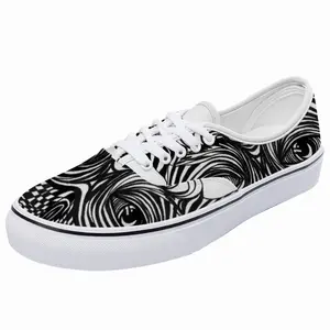 Men Owl Spirit Animal Low Top Shoes (Foam)